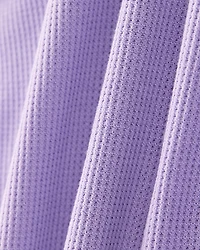 Baby Girl PurelySoft Long-Sleeve 2-Way Zip 1-Piece Pajamas - Purple