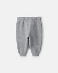 Baby Boy Fleece Pants - Grey