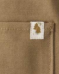 Baby Boy Canvas Long-Sleeve Fashion Jacket - Brown