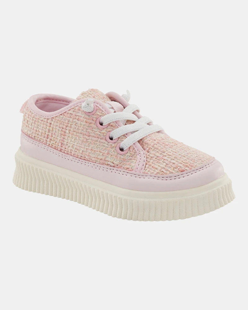 Toddler Casual Platform Sneakers - Pink