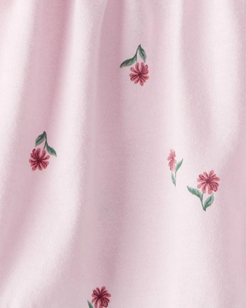 Baby Girl Floral Top - Pink