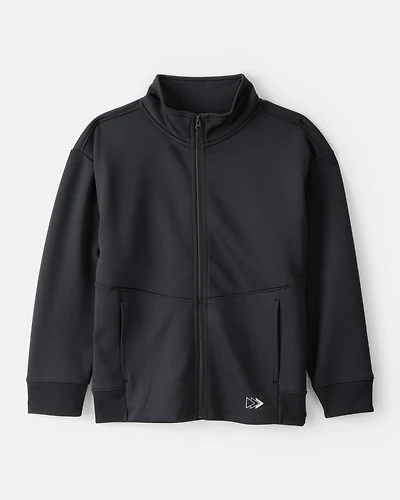 Boys Zip-Up Jacket - Black