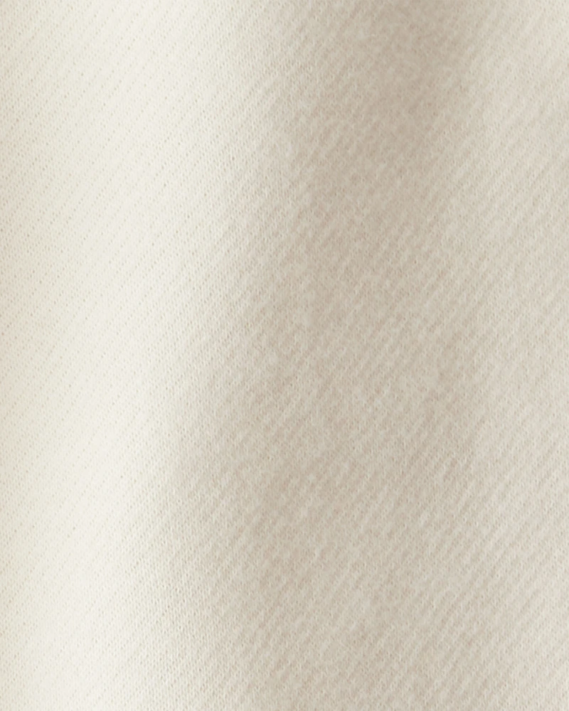 Toddler Girl DayDream Fleece Drawstring Joggers - Cream