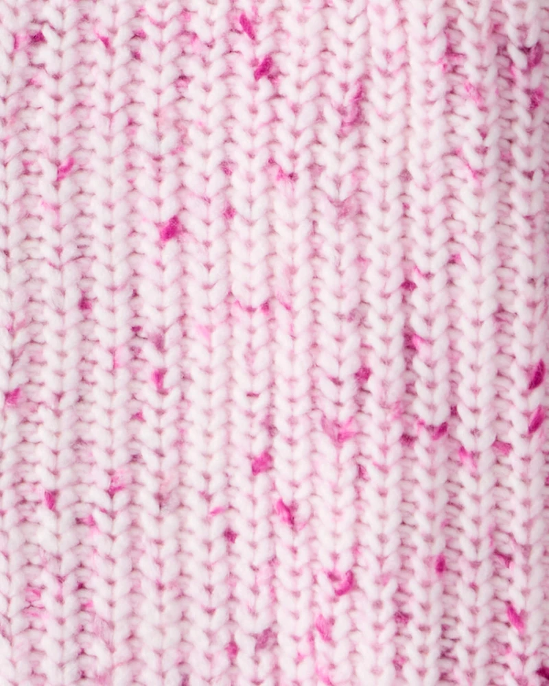 Toddler Girl Cardigan Sweater - Pink