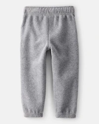 Toddler Boy Fleece Joggers - Grey