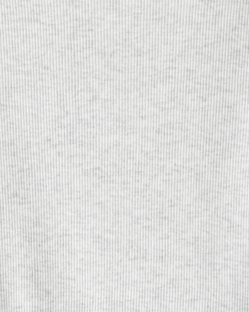 Girls Long Sleeve Cotton Dress - Grey