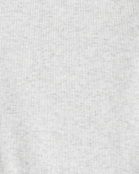 Girls Long Sleeve Cotton Dress - Grey