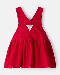 Baby Girl Corduroy Skirtall - Red