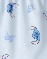 Toddler Girl 2-Piece Disney© Lilo & Stitch Short-Sleeve Pajama Set - Blue