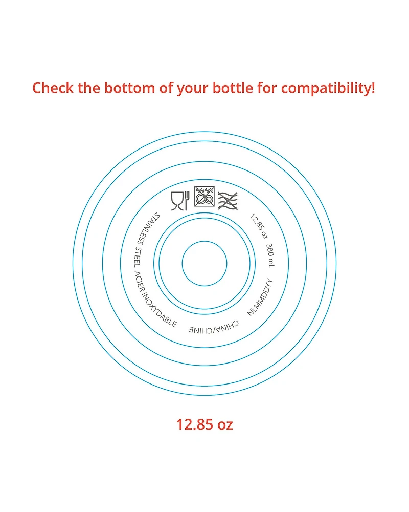 Stainless Steel Canteen Bottle Extra Straws - 2-Pack
