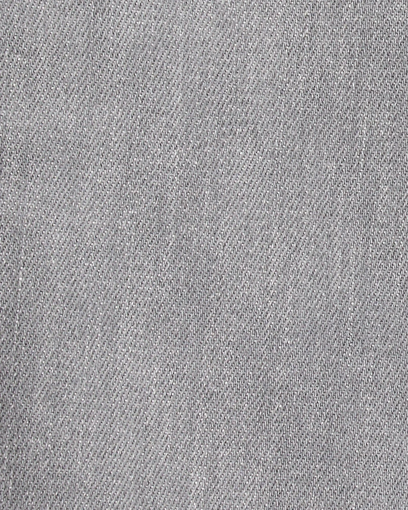 Baby Boy Tapered Washed Jeans - Grey