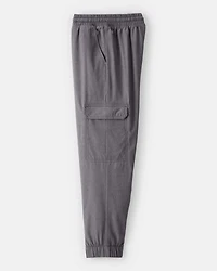 Boys Active Woven Joggers - Grey