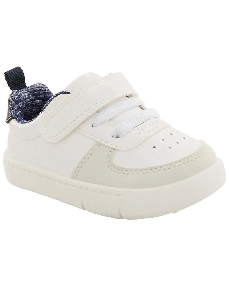 Boys Every Step® First Walker Casual Sneakers - White