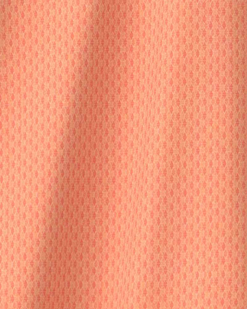 Boys Active Polo Shirt - Orange