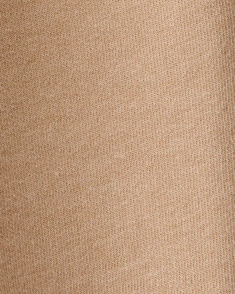 Baby Boy French Terry Jogger - Tan