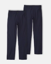Boys -Pack Uniform Active Pants