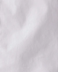 Boys Poplin Long-Sleeve Button-Down Shirt - White