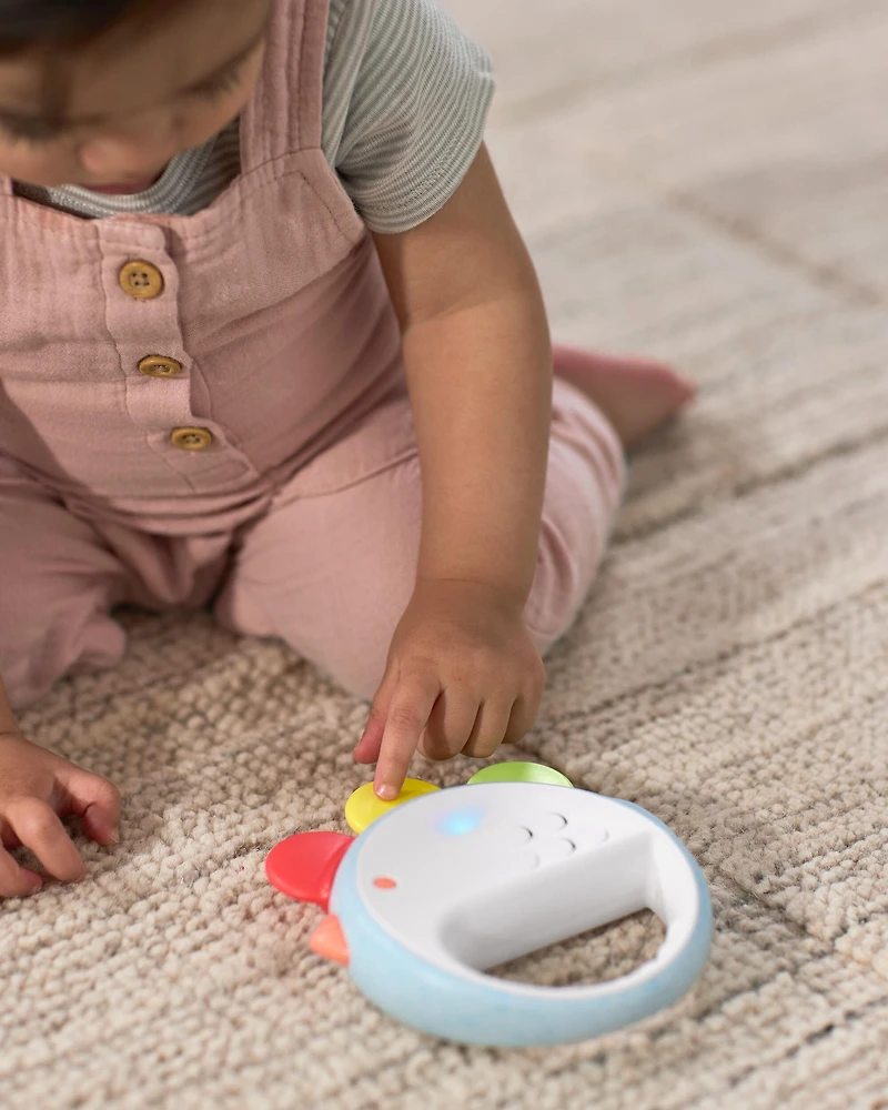 Farmstand Feelin' Clucky Musical Tambourine Baby Toy