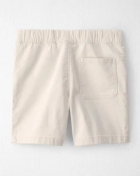 Boys Organic Cotton Twill Shorts