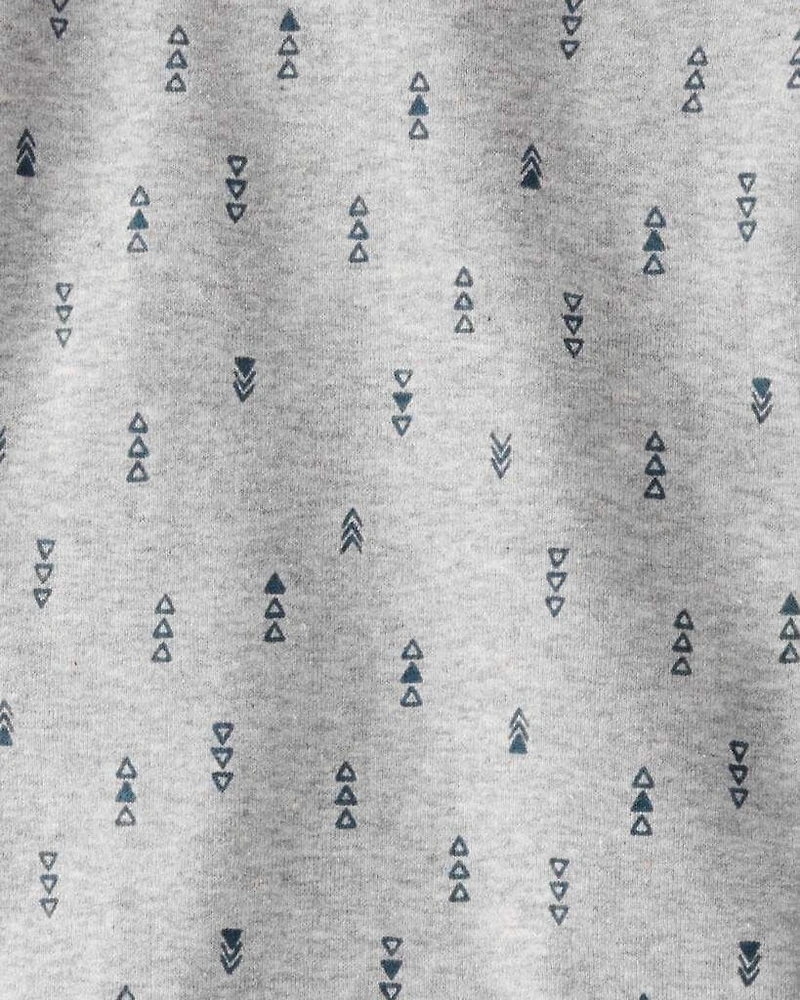 Baby 3-Pack Organic Cotton Rib Bodysuits in Wildlife Print