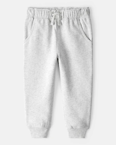 Toddler Boy DayDream Fleece Cotton Jogger - Grey
