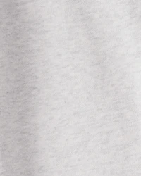 Girls 2-Piece NYC Graphic Sweatshirt & Drawstring Pants Set - Grey