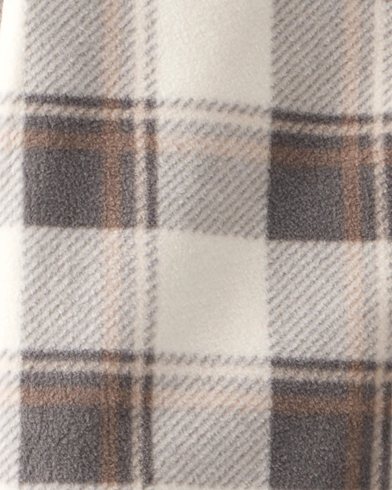 Toddler Boy Plaid Long-Sleeve Tee & Pant Set