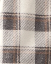 Toddler Boy Plaid Long-Sleeve Tee & Pant Set