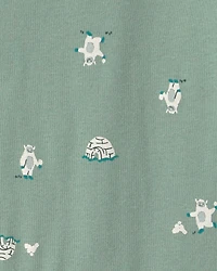 Baby Boy 4-Pack Arctic Long-Sleeve Multipack Bodysuits
