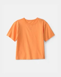 Boys Short-Sleeve T-Shirt - Orange