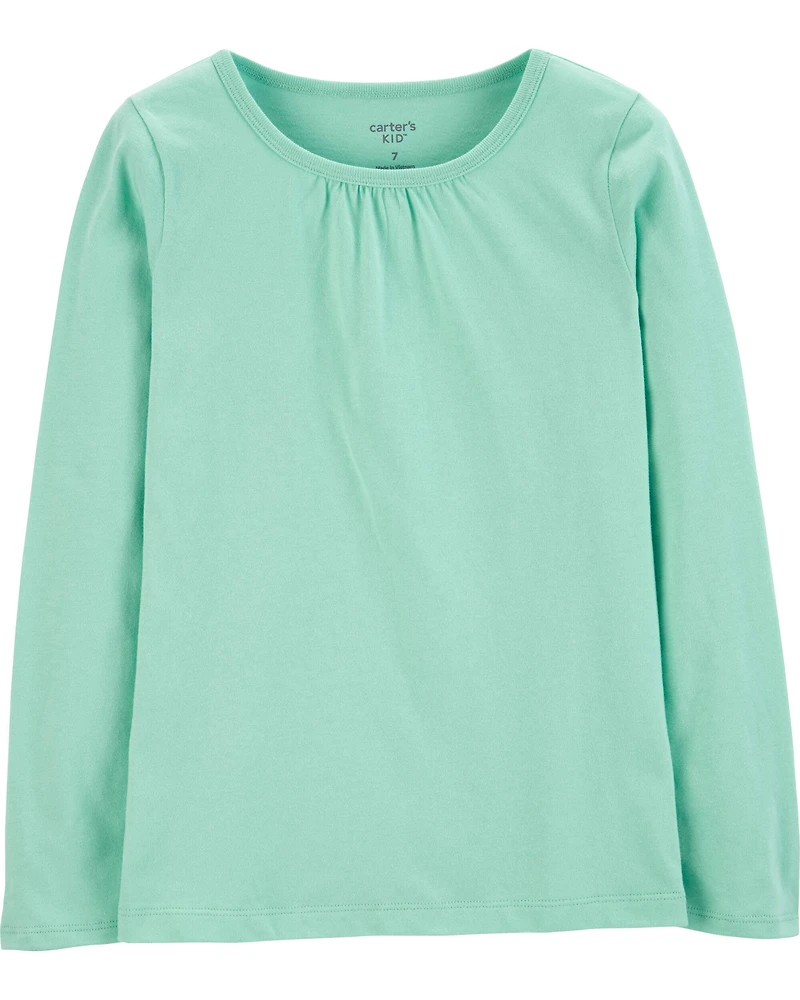 Kid Long-Sleeve Cotton Tee