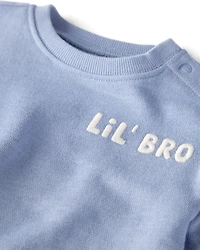 Baby Organic Cotton Lil' Bro Bubble