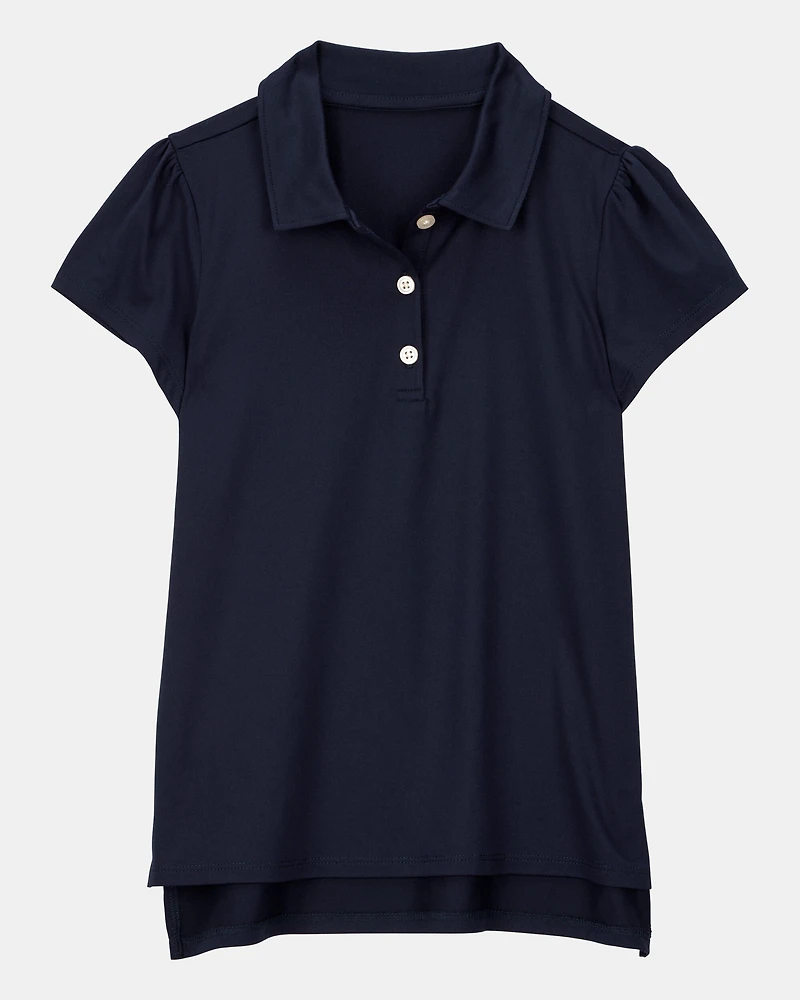 Kid -Pack Active Uniform Polo Shirts in Moisture Wicking BeCool™ Fabric