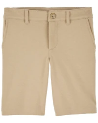 Kid -Pack Ponte Knit Uniform Shorts