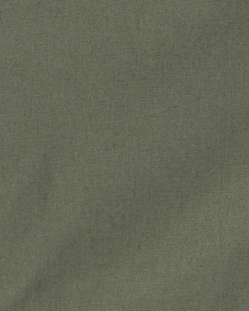 Toddler Boy Canvas Shorts - Green