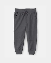 Toddler Boy French Terry Joggers - Grey
