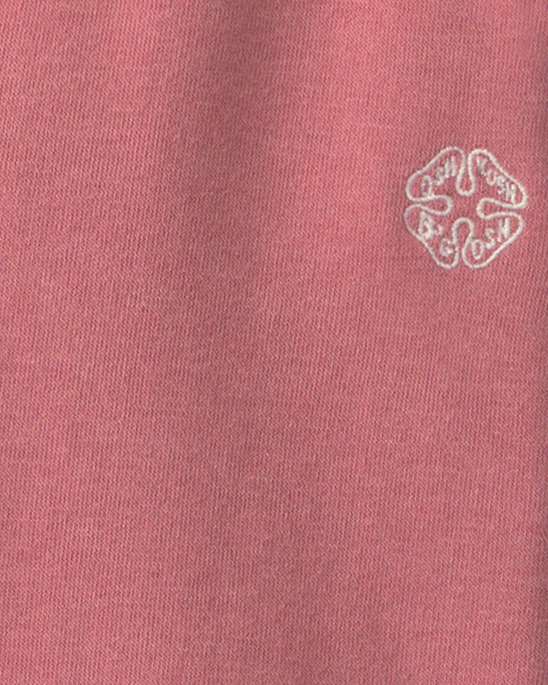 Toddler Girl OshKosh Logo Fleece Drawstring Pants - Pink
