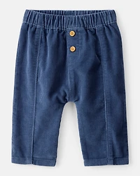 Baby Boy Corduroy Fashion Pants - Blue