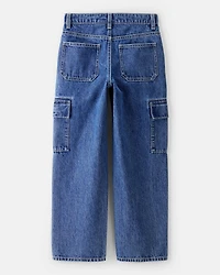 Boys Cargo Jeans - Blue
