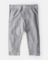 Baby Boy 2-Piece Football PurelySoft Pull-On Pants - Navy/Grey