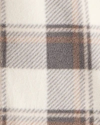 Baby Boy Plaid Long-Sleeve Tee & Pant Set