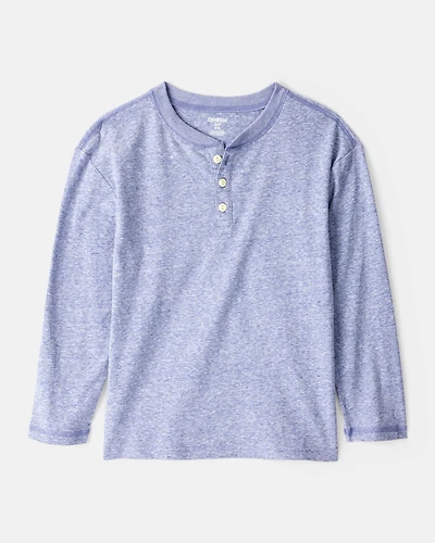 Boys Long-Sleeve Henley