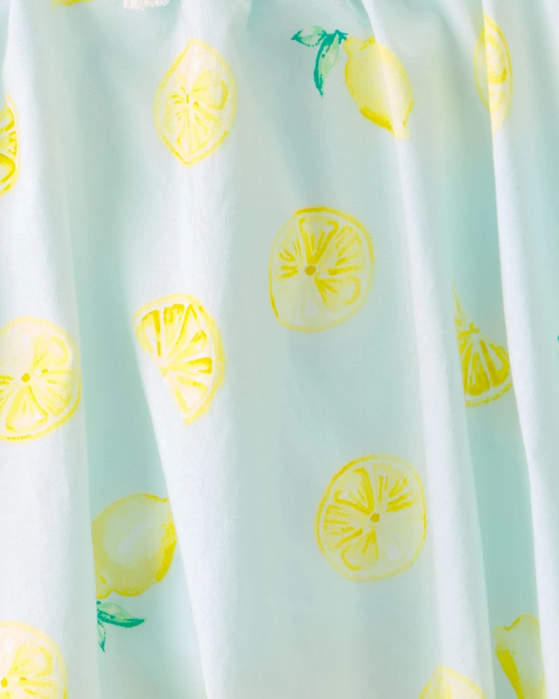 Girls Lemon Skort - Blue