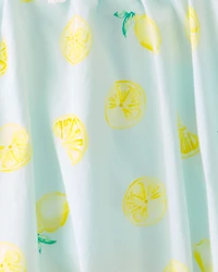 Girls Lemon Skort - Blue