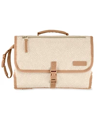 Pronto Signature Changing Station - Beige Swirl Dot
