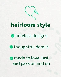 Baby Organic Signature Stitch Cardigan