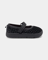 Baby Girl Every Step® First Walker Dress Shoes - Black
