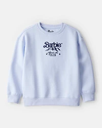 Girls 2-Piece Barbie Sweatshirt & Ski Pants Set - Blue