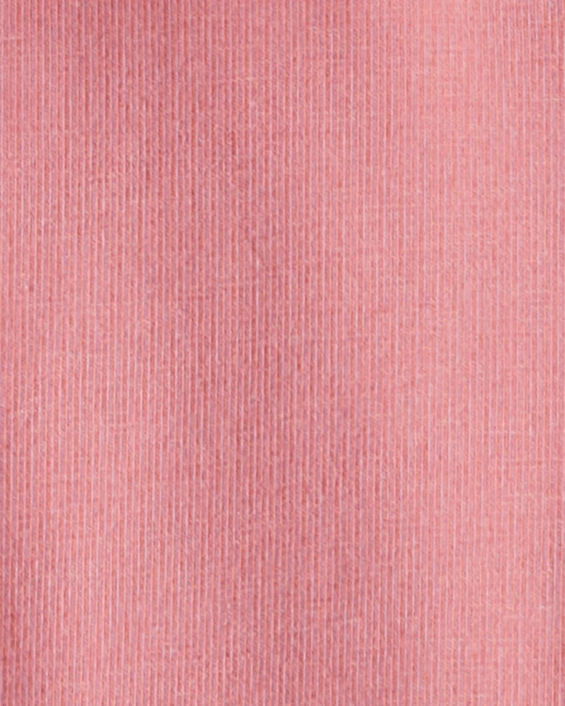 Baby Girl 3-Piece Plaid Print Fleece Jacket, Bodysuit & Pant Set - Pink