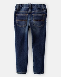 Toddler Dark Blue Wash Classic Jeans